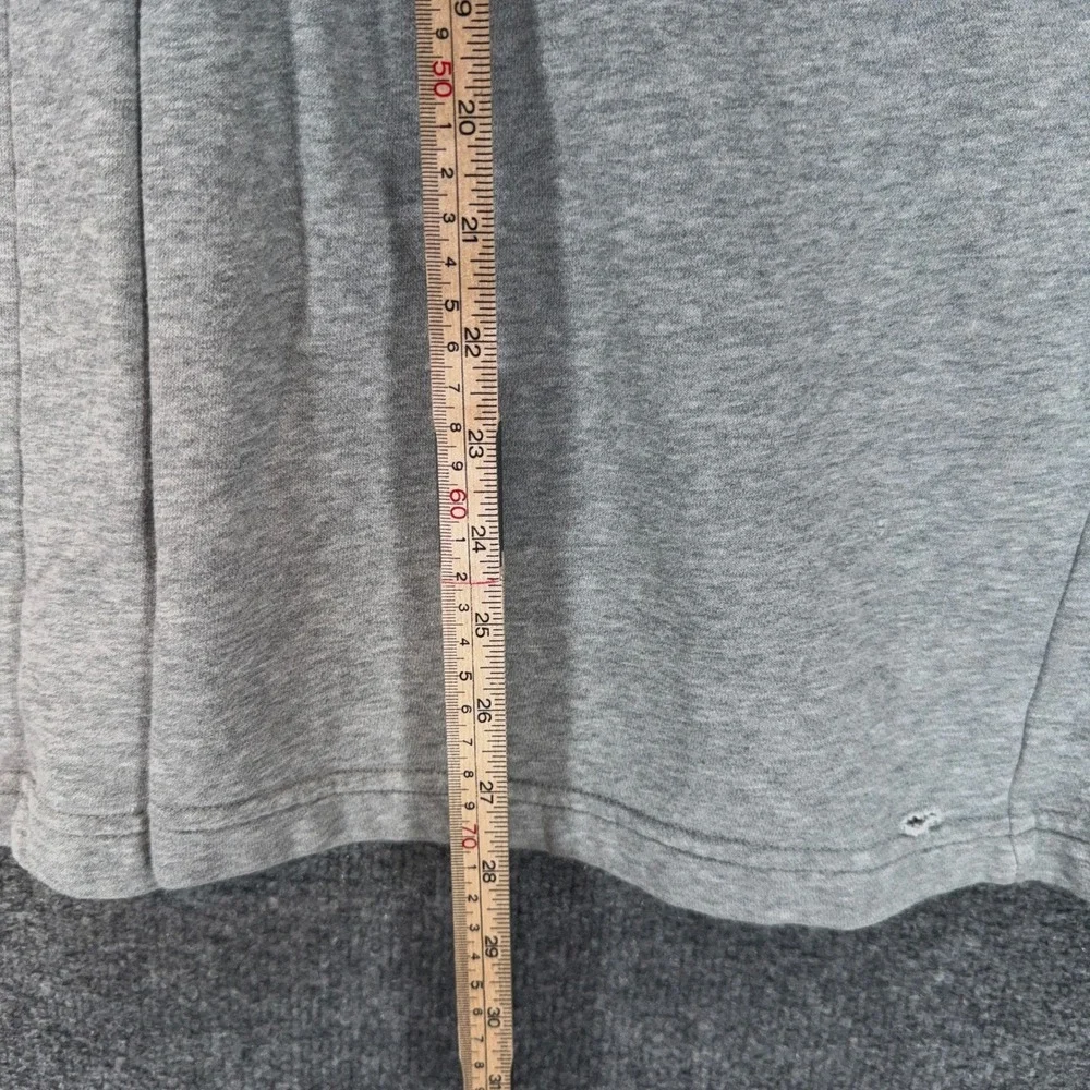 Nike Wide Leg Sweatpants Womens XL Gray French Terry Loose Fit Sportswear Lounge